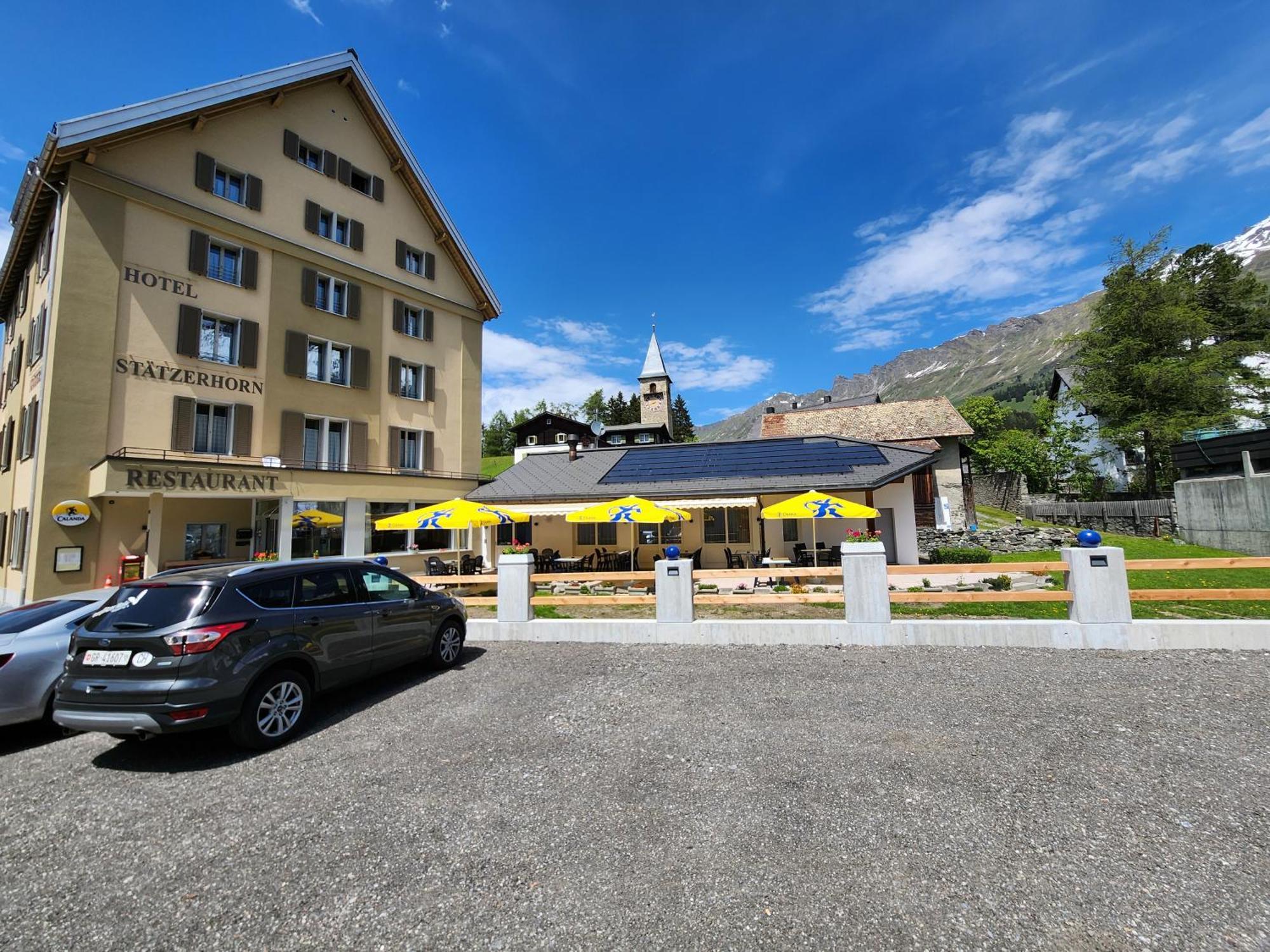 Hotel Staetzerhorn Парпан Екстер'єр фото