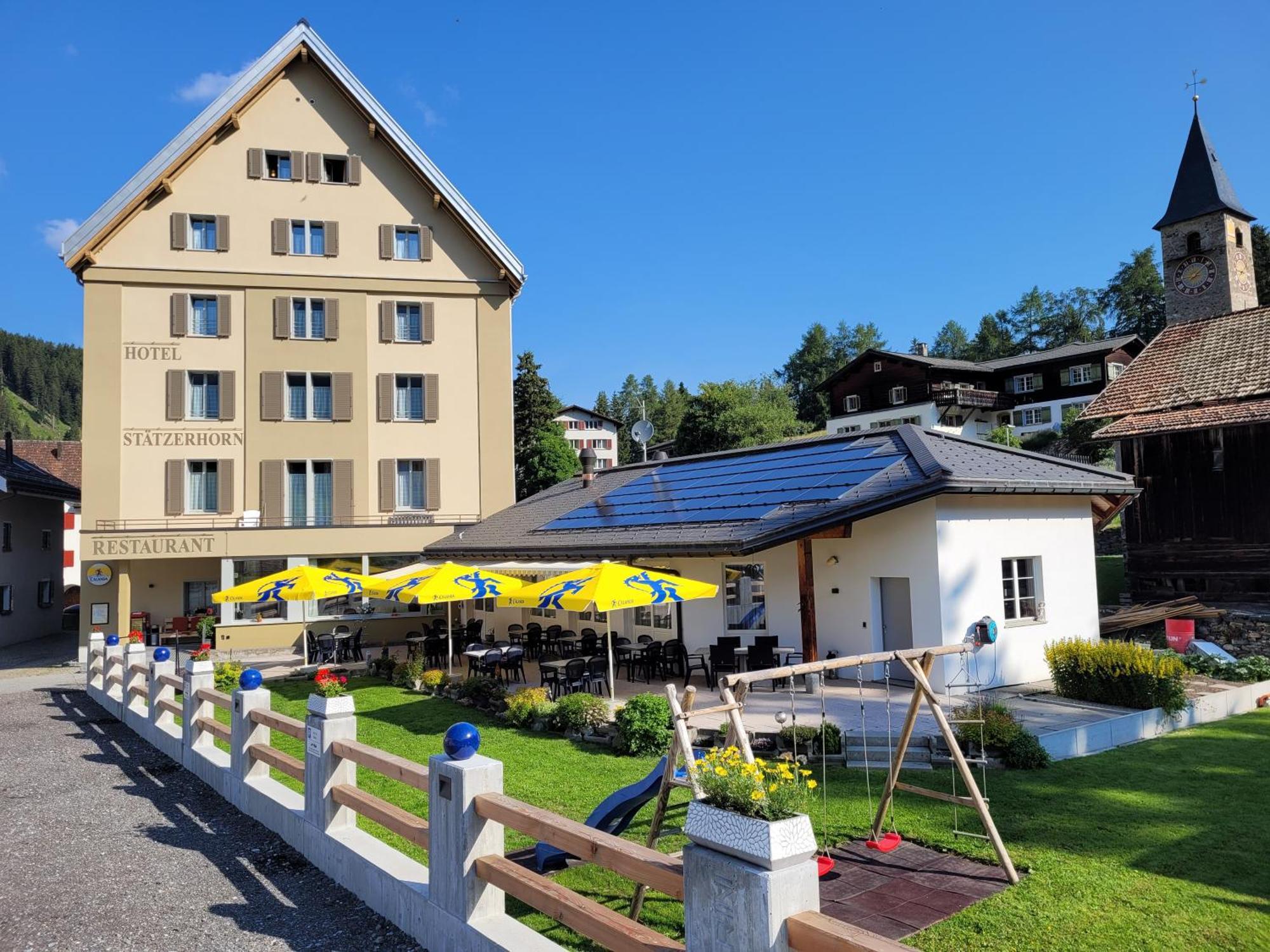 Hotel Staetzerhorn Парпан Екстер'єр фото